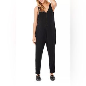 Ingrid & Isabel Zip Front Maternity/Nursing Jumpsuit